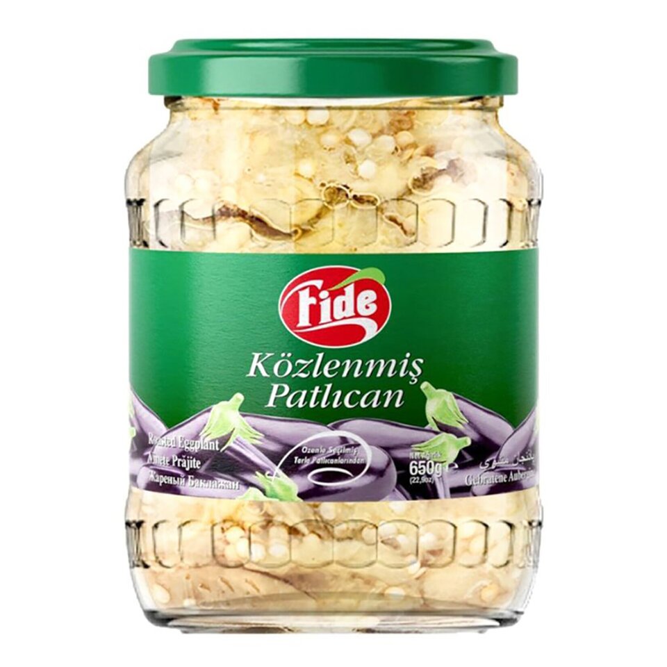 FİDE KÖZLENMİŞ PATLICAN 650 GR